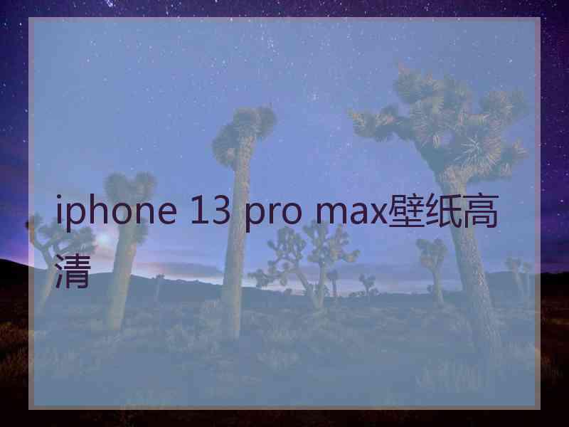 iphone 13 pro max壁纸高清