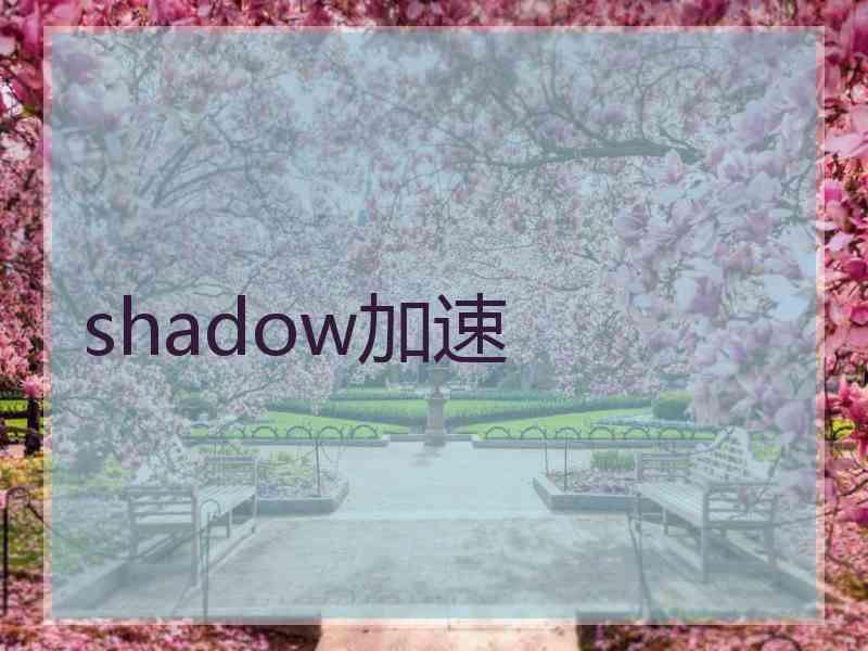 shadow加速