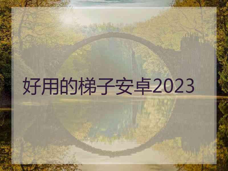 好用的梯子安卓2023