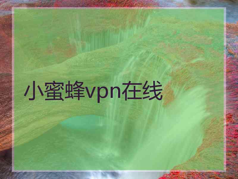 小蜜蜂vpn在线