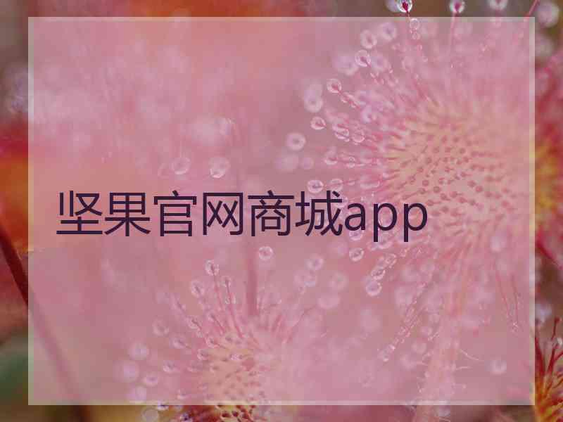 坚果官网商城app