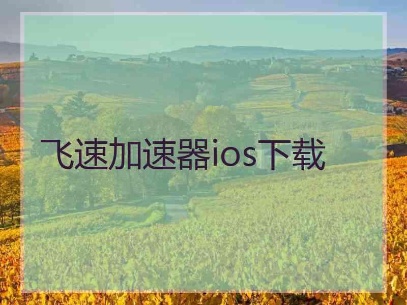 飞速加速器ios下载