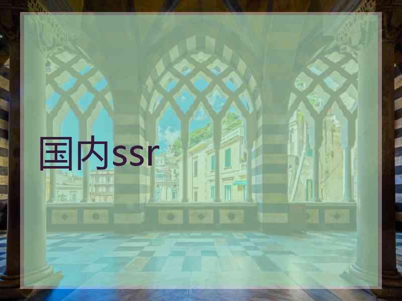 国内ssr