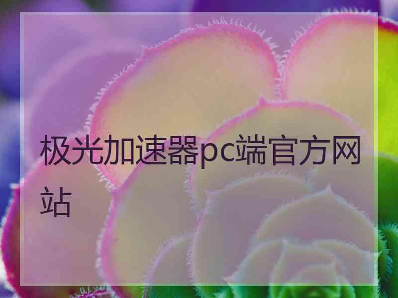 极光加速器pc端官方网站