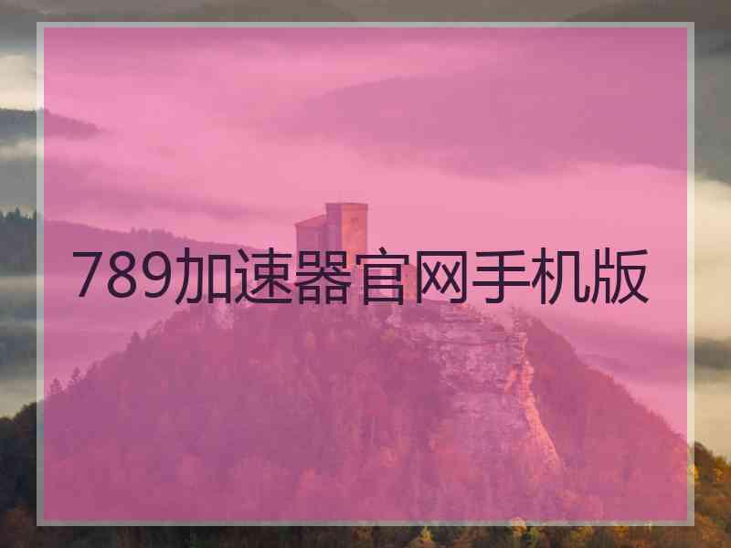 789加速器官网手机版