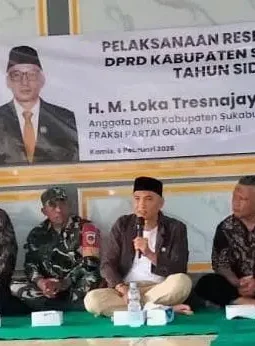 Reses DPRD Sukabumi, Loka Tresnajaya Serap Aspirasi Warga soal Infrastruktur Jalan di Desa Benda