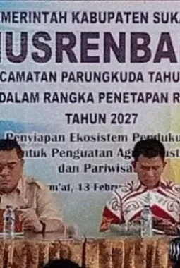Musrenbang Kecamatan Parungkuda 2026 Dorong Penguatan Agroindustri dan Pariwisata untuk RKPD 2027